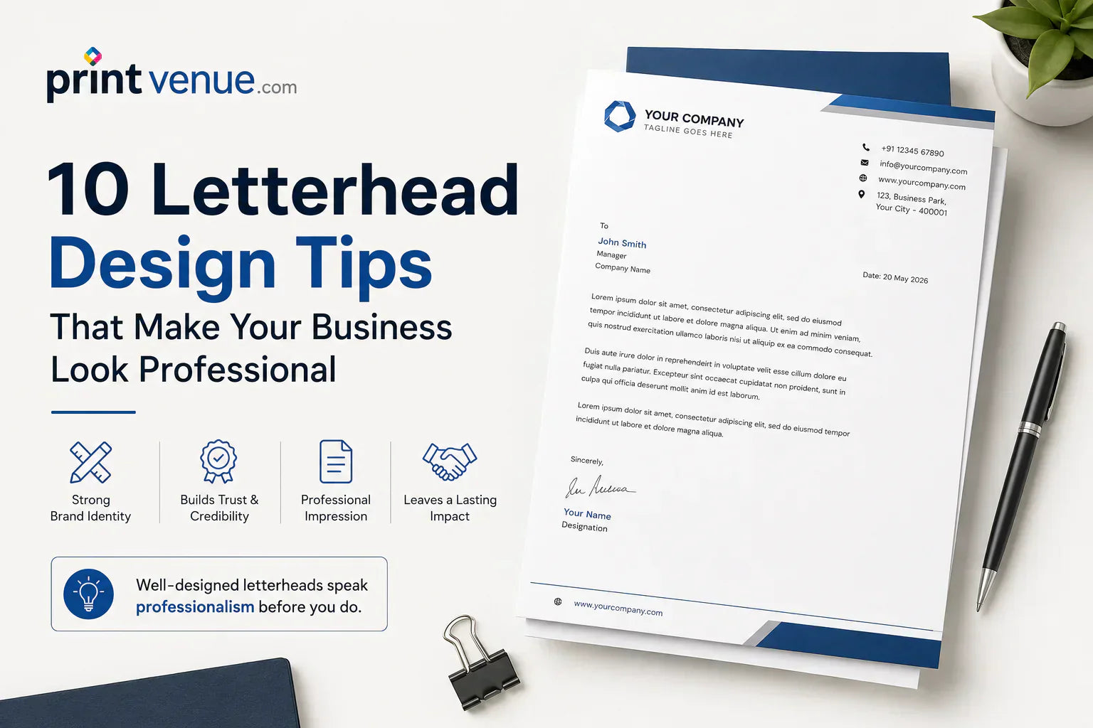 Letterhead Design Tips 