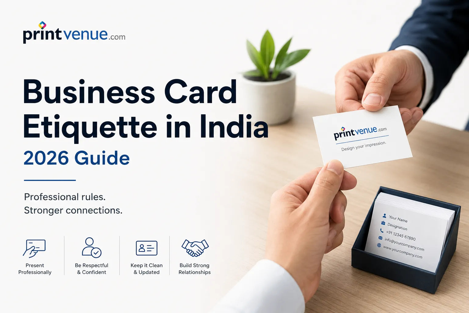 Business Card Etiquette in India (2026 Guide): Professional Rules You Must Know