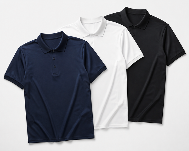 Mercerized Polo T-shirts