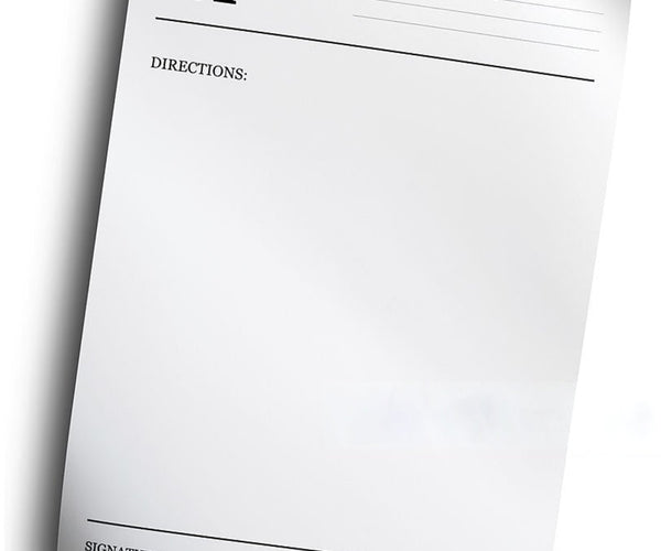 Medical Prescription Pad Printing Online India | Doctor RX Pads ...