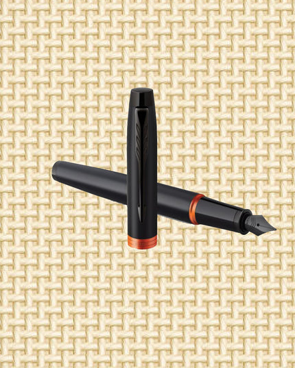 Parker Premium IM Orange Ring Fountin pen