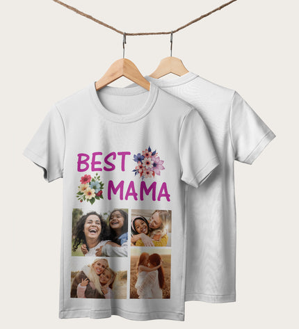 White Round Neck T-shirt
