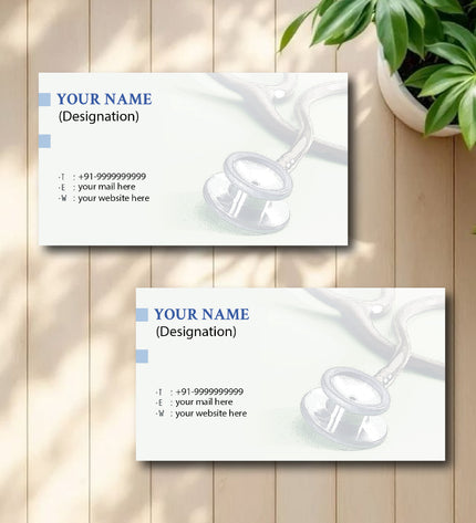 Classic Business Card -Front only