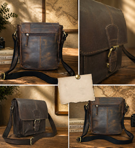 Dark Brown Cross Body Bag
