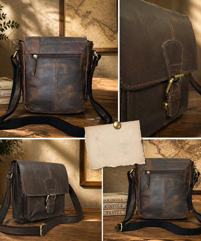 Dark Brown Cross Body Bag