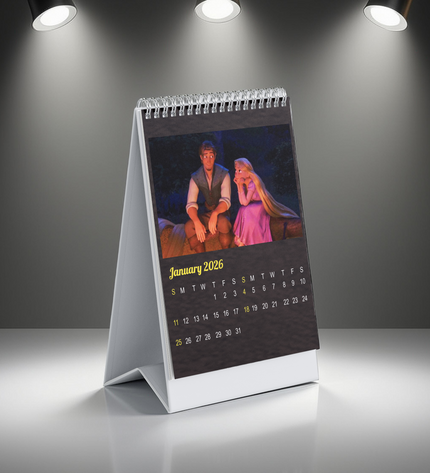 Desk Calendar 6 x 8.5 inches