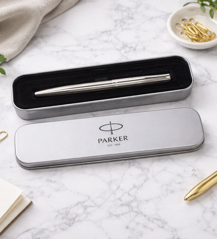 Parker Frontier Steel Fountain Pen CT