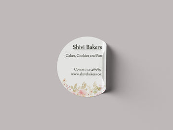 Custom round sticker printing for packaging and labels – PrintVenue India