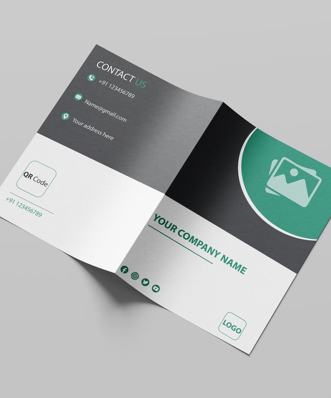 A4 Single fold Brochure