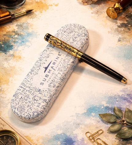 Submarine Doctor Golden Clip-Roller Pen