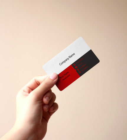 Rounded Corner Business Premium Card -Front Only