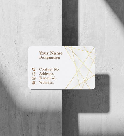Classic round corner bussines card