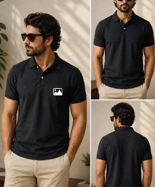 Rare Rabbit Polo T-shirt-Black