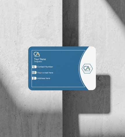 Classic round corner- Business card