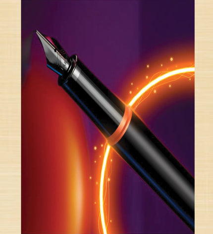 Parker Premium IM Orange Ring Fountin pen