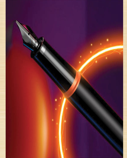Parker Premium IM Orange Ring Fountin pen