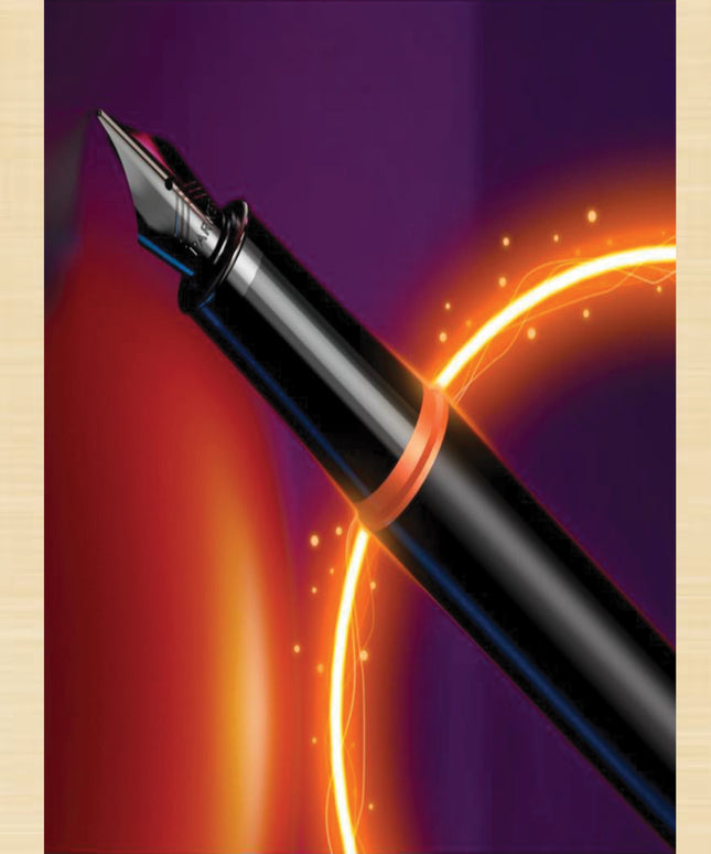 Parker Premium IM Orange Ring Fountin pen