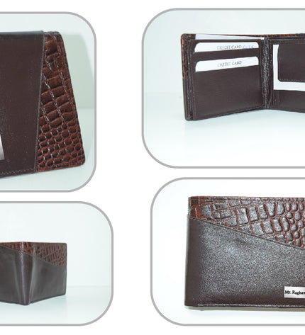 Croco -Brown Wallet