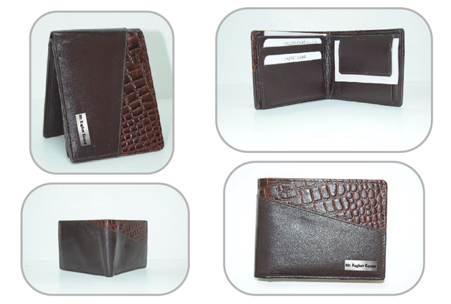 Croco -Brown Wallet