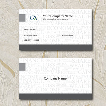 CA Business Card Premium Front Back - PrintVenue