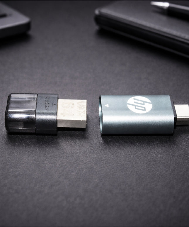 hp usb 3.2 x 5600c-64 GB (With type C& A Connectors)