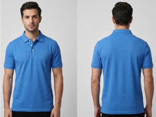 Rare Rabbit Polo T-shirt- Blue