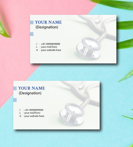Classic Business Card -Front only