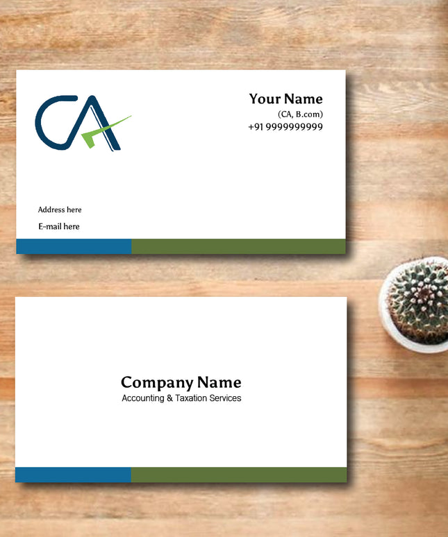Premium Business Card -Front & Back