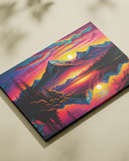 Canvas Print 24 x 16 inches (With Wooden Frame)