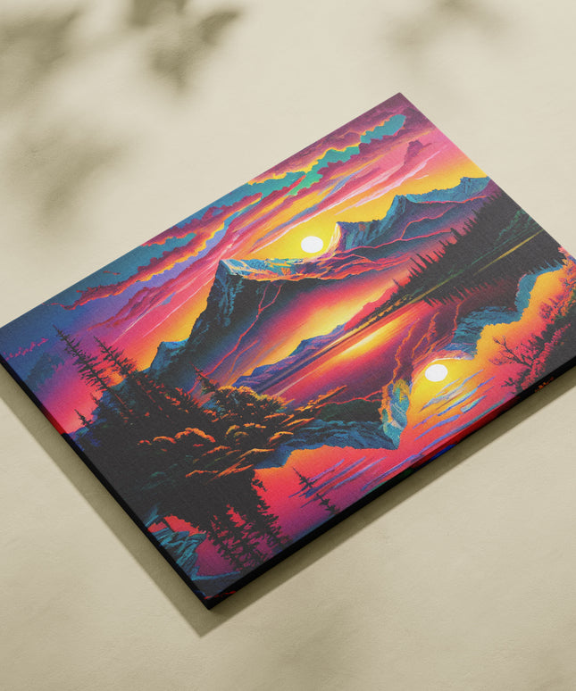 Canvas Print 24 x 16 inches (With Wooden Frame)