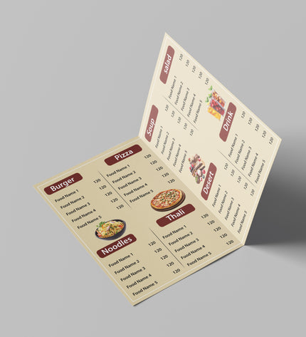 Menu Card