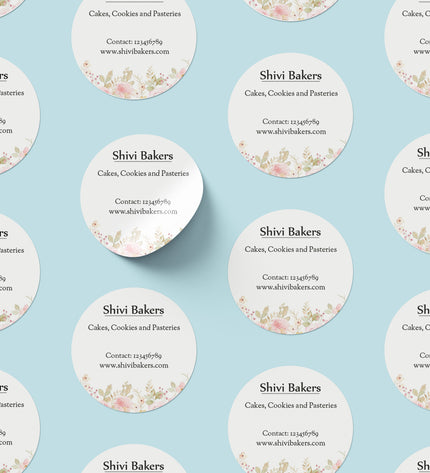Round Sticker Singles