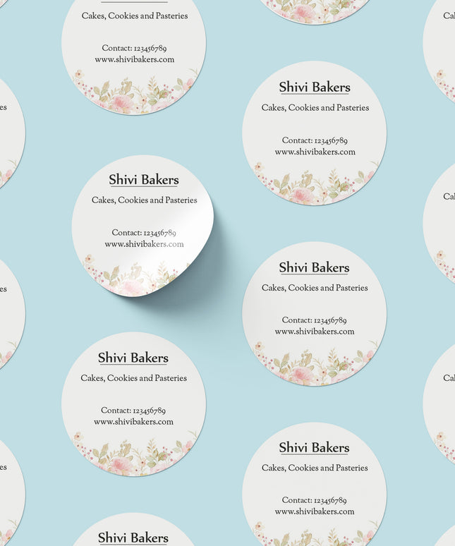 Round Sticker Singles