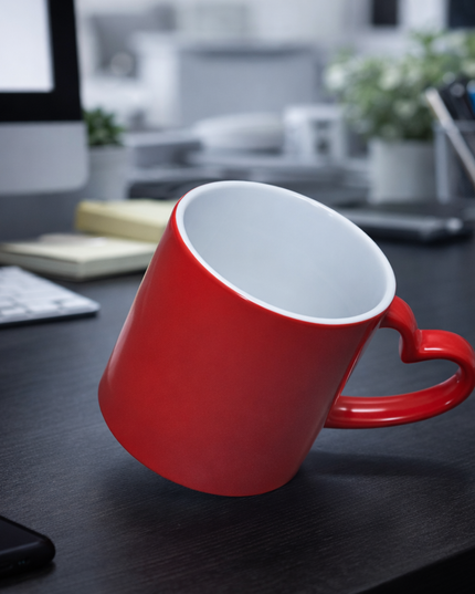 Red Heart Magic Mug