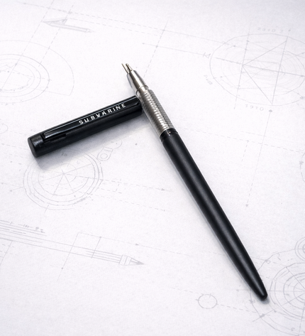 Submarine Slim Black ball pen