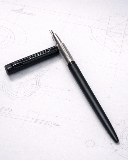 Submarine Slim Black ball pen