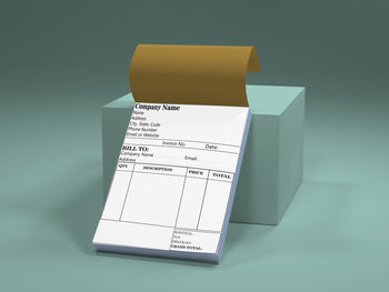 Custom bill notebook printing for field professionals – PrintVenue India