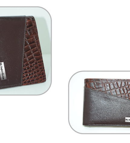 Croco -Brown Wallet