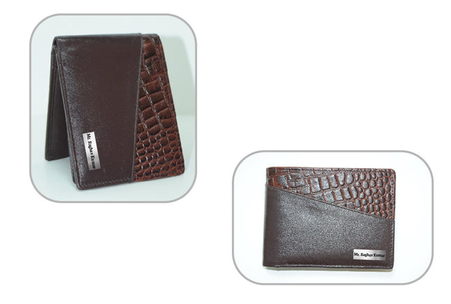 Croco -Brown Wallet