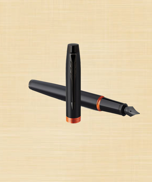 Parker Premium IM Orange Ring Fountin pen