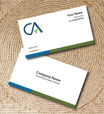 Premium Business Card -Front & Back