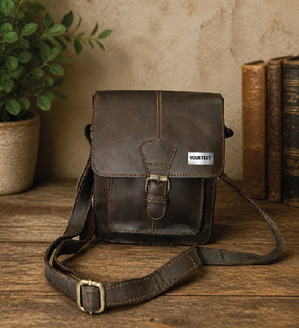 Dark Brown Cross Body Bag