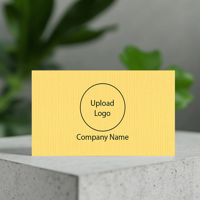 Premium Bussiness Card-Front Back (INSIZE DOLLY BANANA  PAPER)