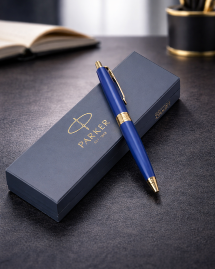 Parker Aster Premium Matte Blue GT Ball Pen