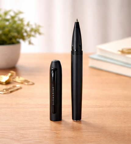 Submarine Magnet Roller Ball Pen Black- With Matte Finish