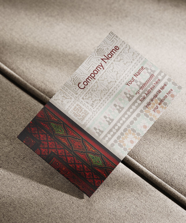 Premium Business Card-Front Only