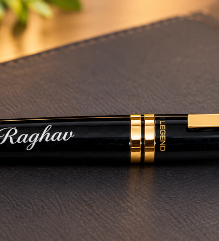 Legend Ambient Imperial Black GT Roller Pen and Ball Pen Combo Set