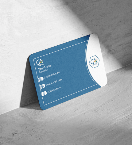 Classic round corner- Business card