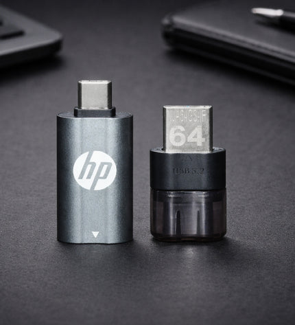 hp usb 3.2 x 5600c-64 GB (With type C& A Connectors)