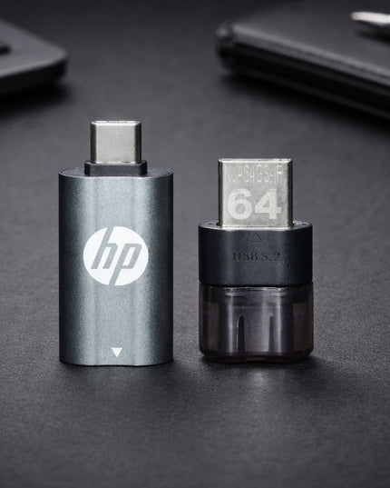 hp usb 3.2 x 5600c-64 GB (With type C& A Connectors)